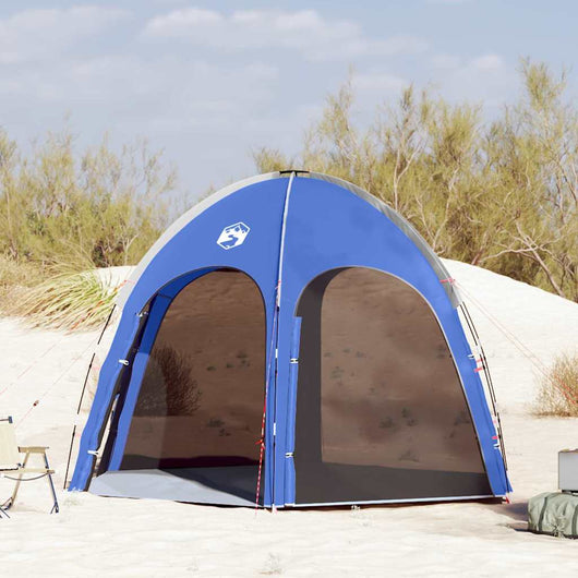 Tenda da Piscina azzurro 366 x 305 x 231 cm Poliestere 4100652