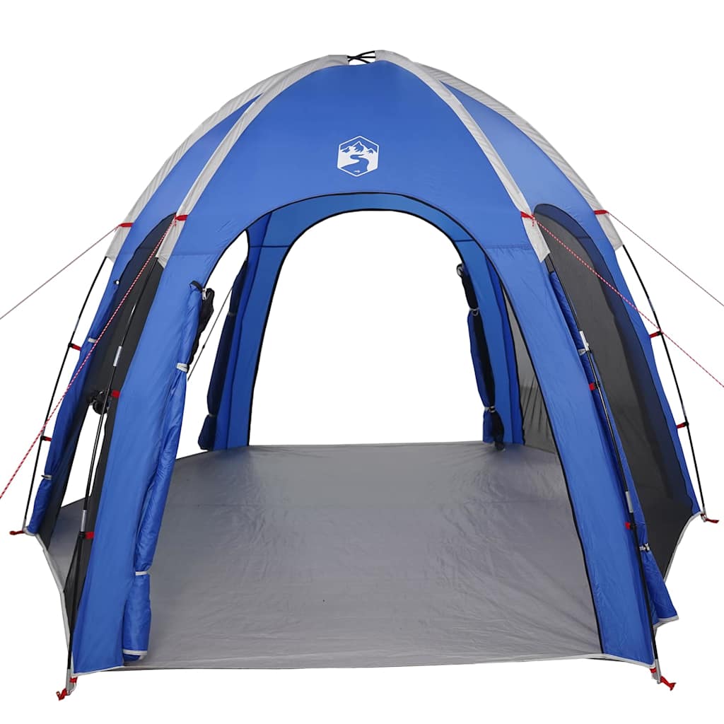 Tenda da Piscina azzurro 366 x 305 x 231 cm Poliestere 4100652