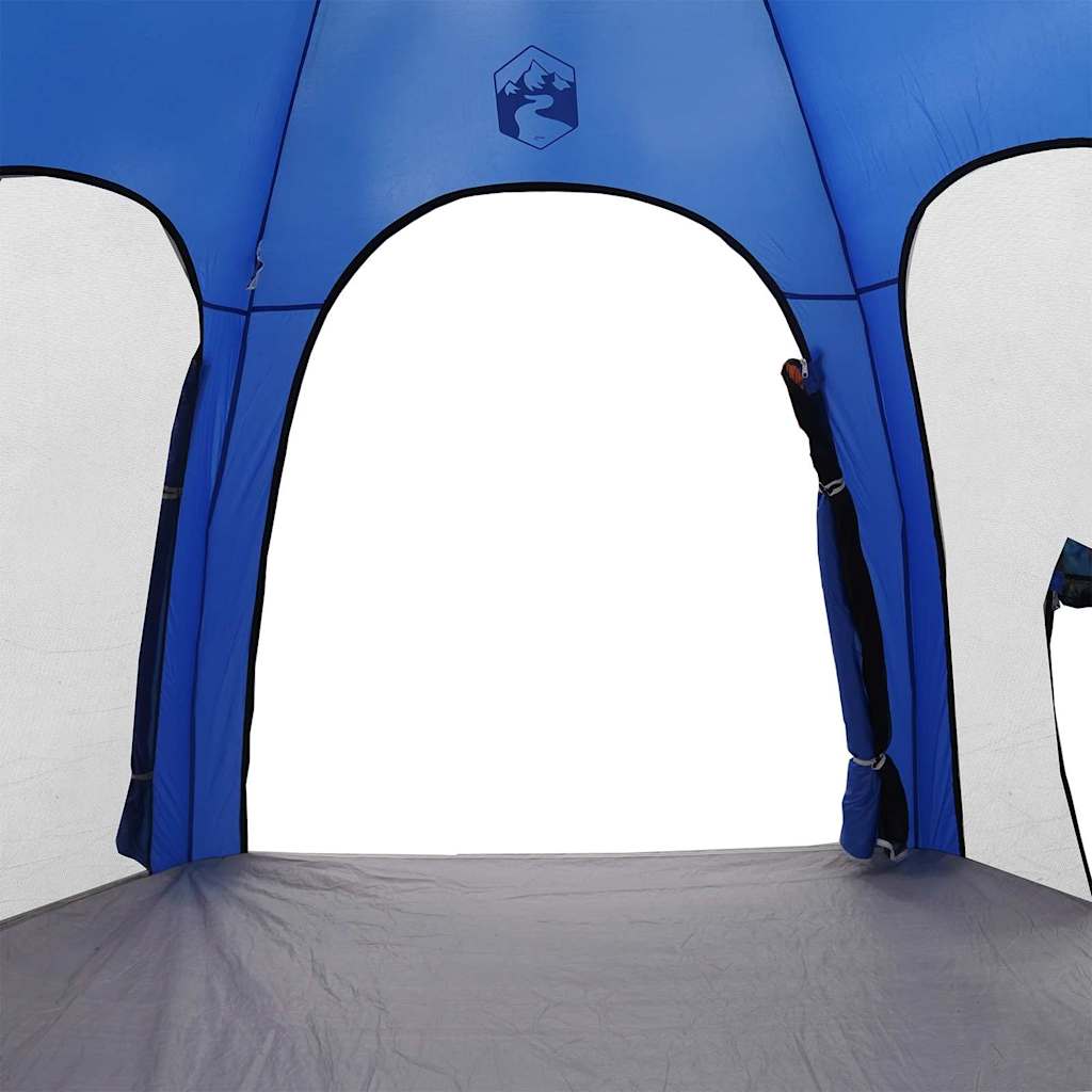 Tenda da Piscina azzurro 366 x 305 x 231 cm Poliestere 4100652