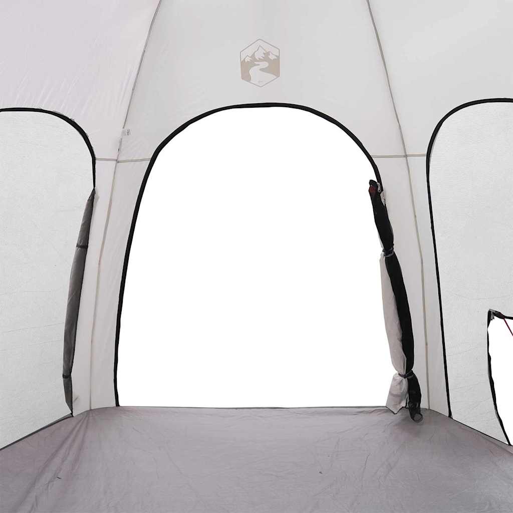 Tenda da Piscina con tetto Grigio 366 x 305 x 231 cm Poliestere 4100654