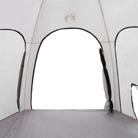 Tenda da Piscina con tetto Grigio 366 x 305 x 231 cm Poliestere 4100654