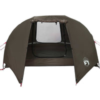 Tenda da Pesca per 3 Persone Marrone Impermeabile 4100656