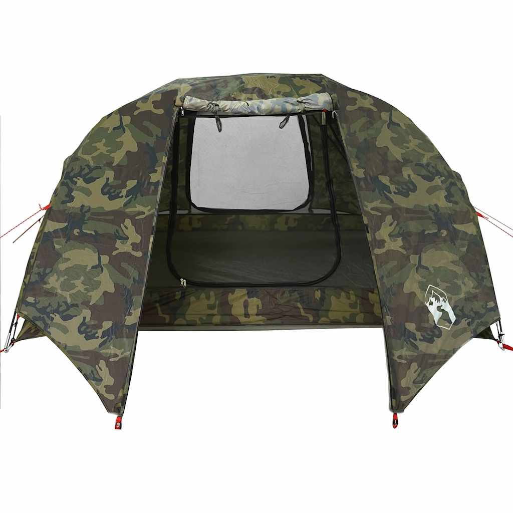 Tenda da Pesca per 3 Persone Mimetica Impermeabile 4100657