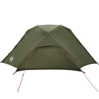 Tenda da Pesca per 5 Persone Verde Oliva Impermeabile