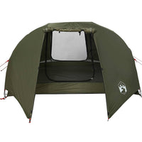 Tenda da Pesca per 5 Persone Verde Oliva Impermeabile 4100658