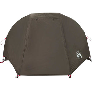 Tenda da Pesca per 5 Persone Marrone Impermeabile 4100659