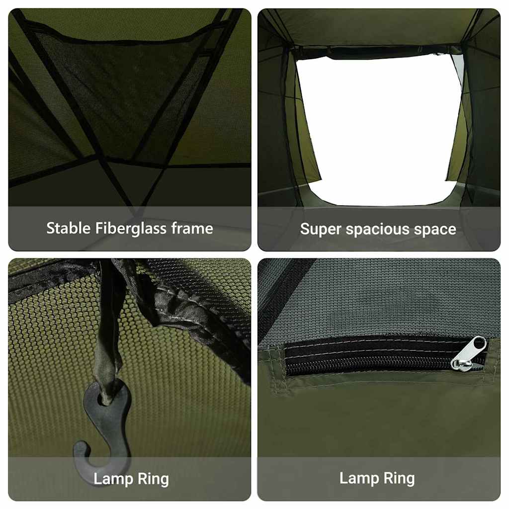 Tenda da pesca Oliver verde 514 x 465 x 187 cm Poliestere 4100661
