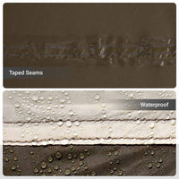 Tenda da pesca con tetto Marrone 514 x 465 x 187 cm Poliestere 4100662