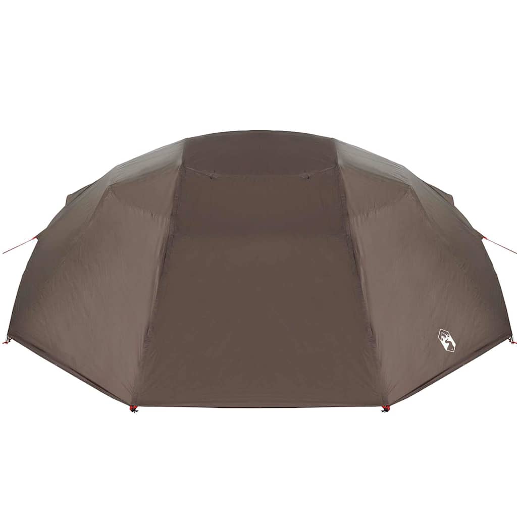 Tenda da pesca con tetto Marrone 514 x 465 x 187 cm Poliestere 4100662