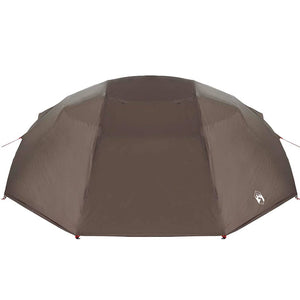 Tenda da pesca con tetto Marrone 514 x 465 x 187 cm Poliestere 4100662