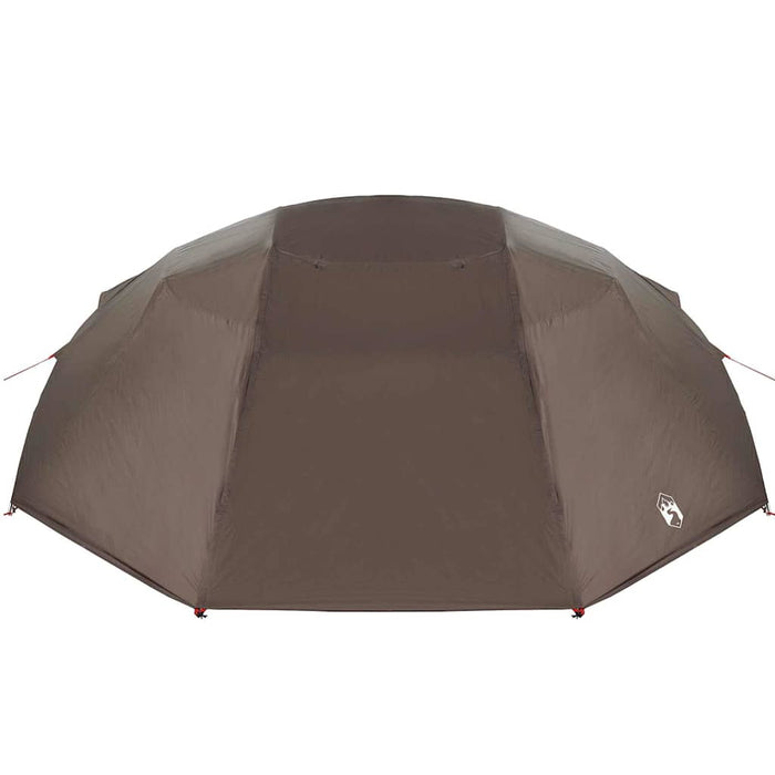 Tenda da pesca con tetto Marrone 514 x 465 x 187 cm Poliestere 4100662