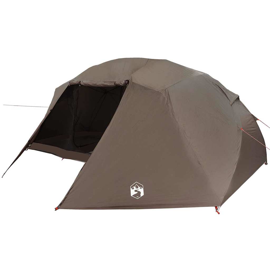 Tenda da pesca con tetto Marrone 514 x 465 x 187 cm Poliestere 4100662