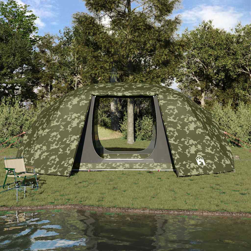 Tenda da pesca con tetto Mimetico 514 x 465 x 187 cm Poliestere 4100663