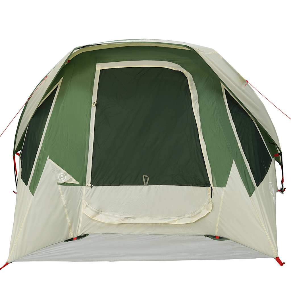 Tenda da Campeggio a Cabina per 4 Persone Verde Impermeabile 4100664