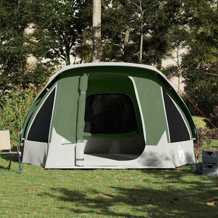 Tenda Familiare Cabina per 6 Persone Verde Impermeabile