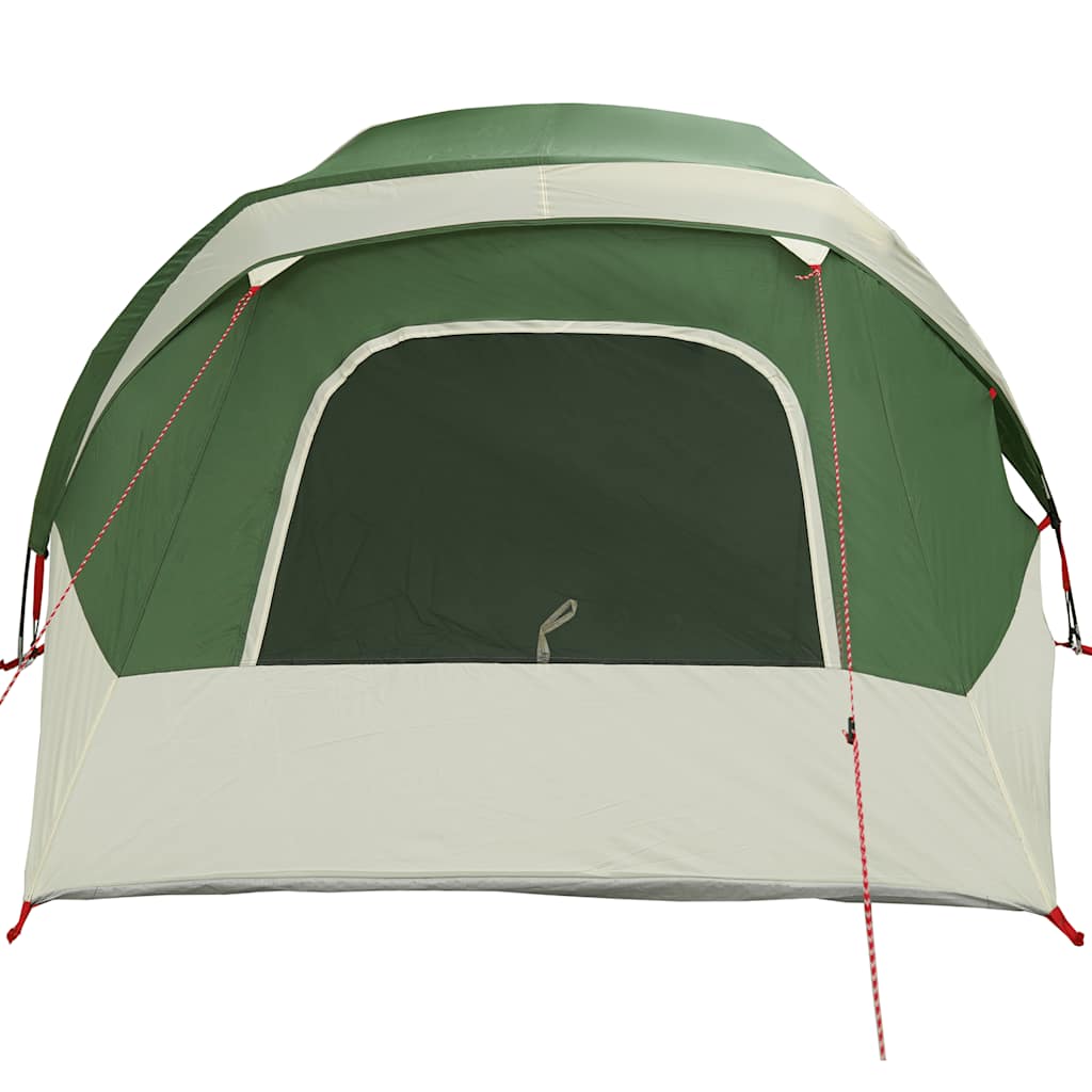 Tenda Familiare Cabina per 6 Persone Verde Impermeabile