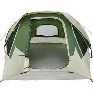 Tenda Familiare Cabina per 6 Persone Verde Impermeabile