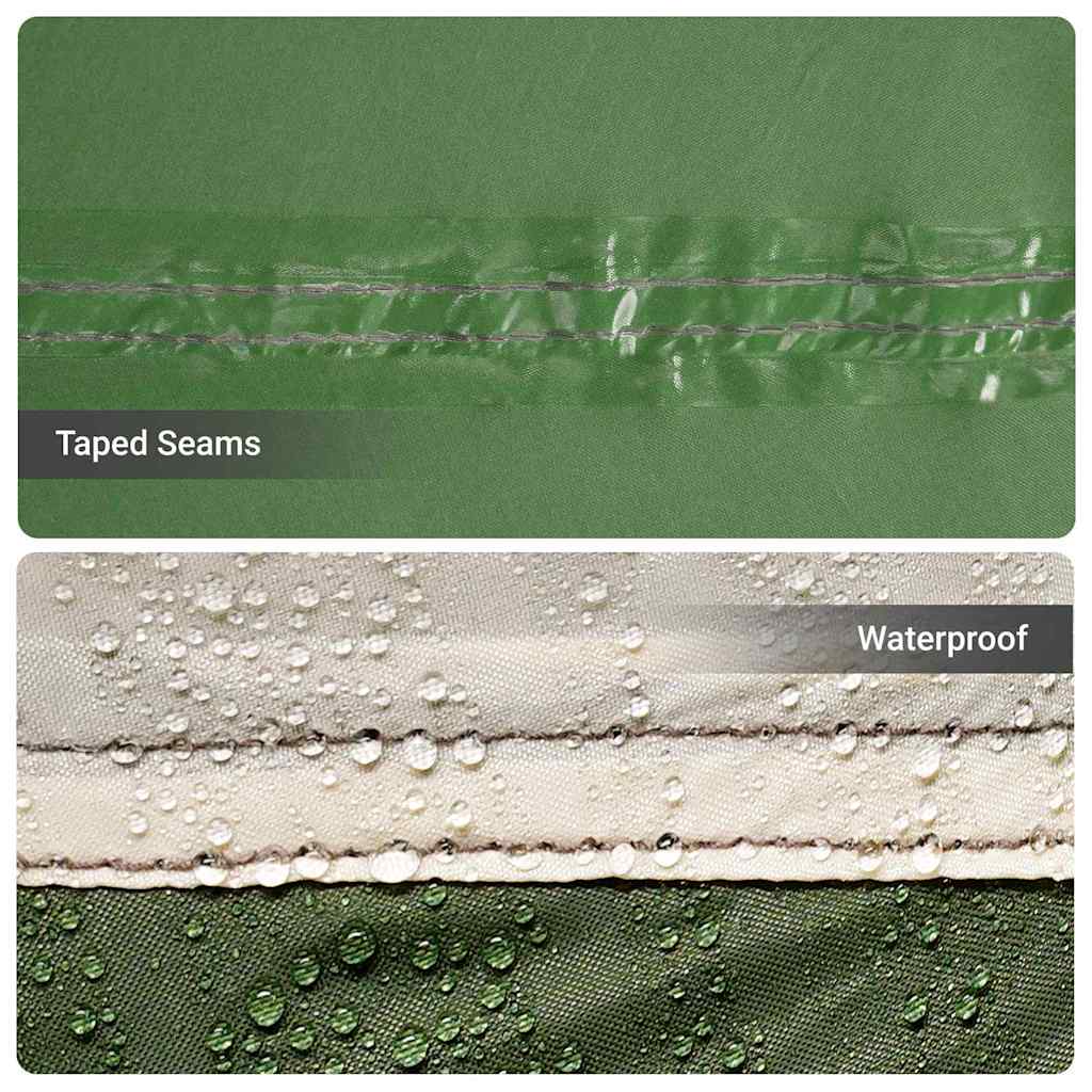 Tende con tetto Verde 721 x 335 x 212 cm Poliestere 4100670