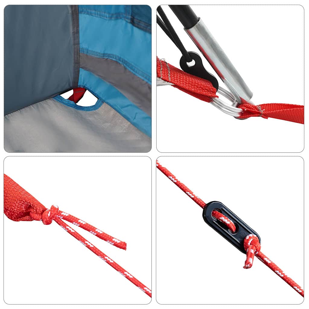 Tende con tetto Blu 721 x 335 x 212 cm Poliestere 4100671