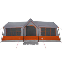 Tende Grigio e arancione 622 x 295 x 238 cm Poliestere 4100702