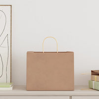 Sacchetti di Carta 50 pz con Manici Marrone 32x22x24 cm 4101581