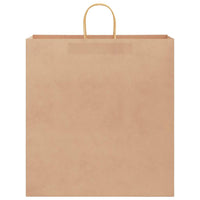 Sacchetti di Carta 50 pz con Manici Marrone 45x17x48 cm 4101583