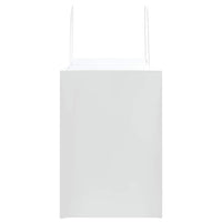 Sacchetti di Carta 50 pz con Manici Bianchi 32x17x25 cm 4101607