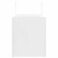 Sacchetti di Carta 50 pz con Manici Bianchi 32x22x24 cm 4101609