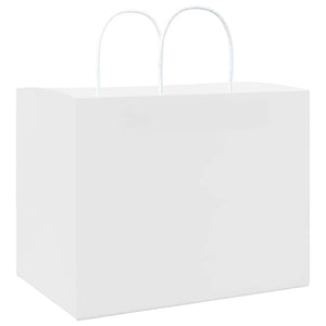 Sacchetti di Carta 50 pz con Manici Bianchi 32x22x24 cm 4101609
