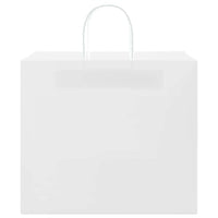 Sacchetti di Carta 50 pz con Manici Bianchi 32x22x28 cm 4101610