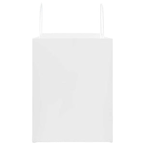 Sacchetti di Carta 50 pz con Manici Bianchi 32x22x28 cm 4101610