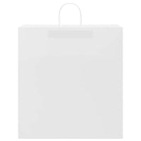 vidaXL Sacchetti di Carta 50 pz con Manici Bianchi 45x17x48 cm