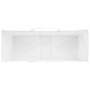 Sacchetti di Carta 50 pz con Manici Bianchi 45x17x48 cm 4101611