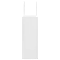 Sacchetti di Carta 250 pz con Manici Bianchi 21x11x28 cm 4101615