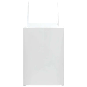 Sacchetti di Carta 250 pz con Manici Bianchi 32x17x25 cm 4101621