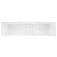 Sacchetti di Carta 250 pz con Manici Bianchi 54x15x49 cm 4101626