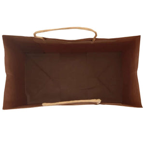 vidaXL Sacchetti di Carta 50 pz con Manici Neri 15x8x21 cm