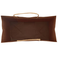 Sacchetti di Carta 50 pz con Manici Neri 21x11x31 cm 4101630