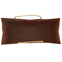 Sacchetti di Carta 250 pz con Manici Neri 18x8x22 cm 4101642