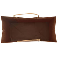 Sacchetti di Carta 250 pz con Manici Neri 21x11x28 cm 4101643