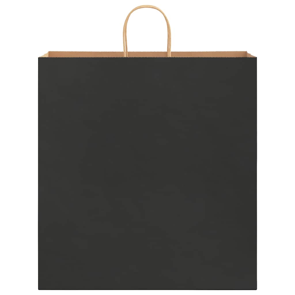 Sacchetti di Carta 250 pz con Manici Neri 45x17x48 cm 4101653