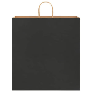 Sacchetti di Carta 250 pz con Manici Neri 45x17x48 cm 4101653