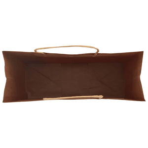 Sacchetti di Carta 250 pz con Manici Neri 45x17x48 cm 4101653