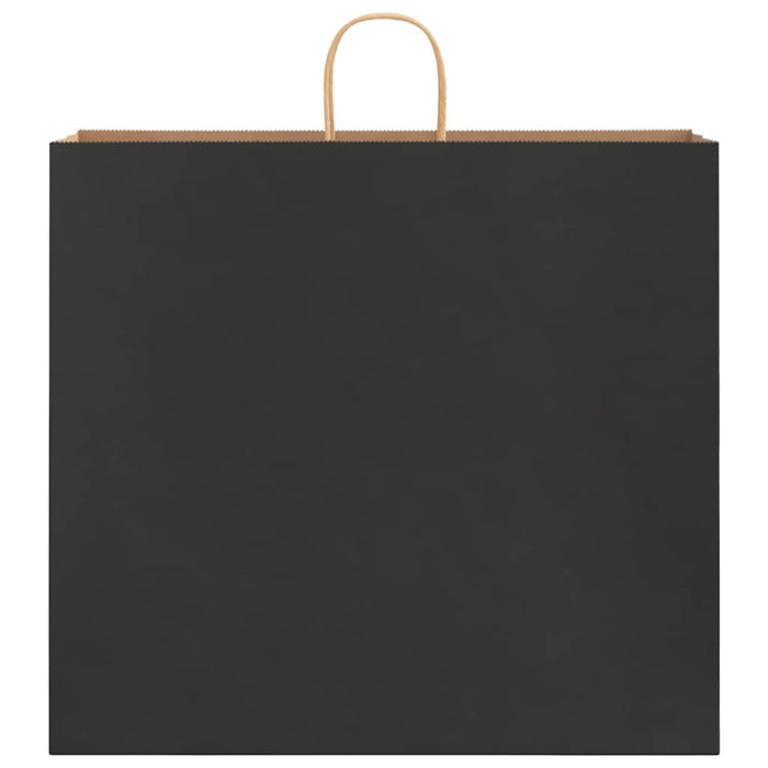 Sacchetti di Carta 250 pz con Manici Neri 54x15x49 cm 4101654