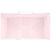 Sacchetti di Carta 50 pz con Manici Rosa 15x8x21 cm