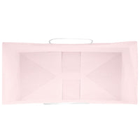 Sacchetti di Carta 50 pz con Manici Rosa 18x8x22 cm