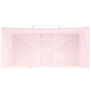 Sacchetti di Carta 50 pz con Manici Rosa 18x8x22 cm 4101656