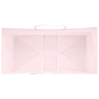 Sacchetti di Carta 50 pz con Manici Rosa 21x11x31 cm 4101658