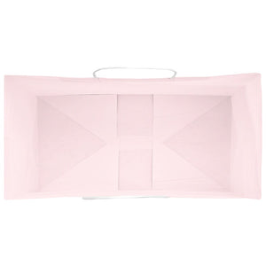 Sacchetti di Carta 50 pz con Manici Rosa 21x11x31 cm 4101658