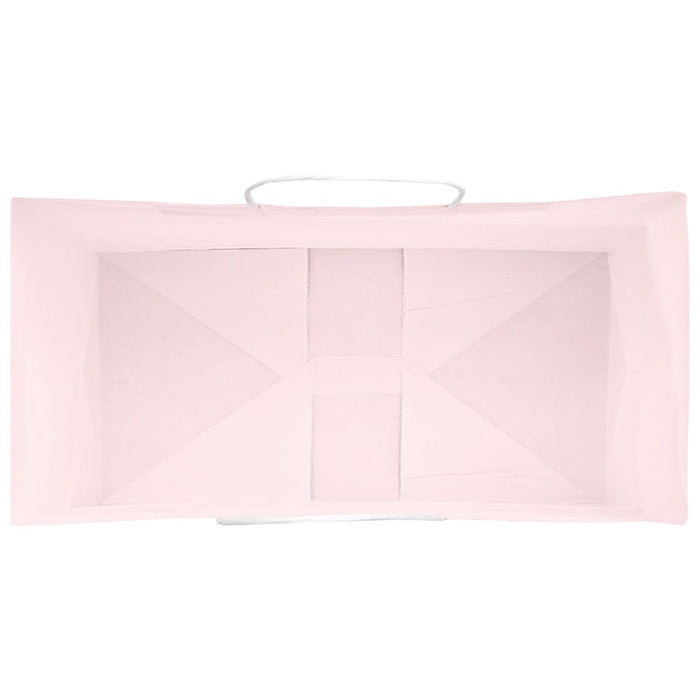 Sacchetti di Carta 50 pz con Manici Rosa 21x11x31 cm 4101658